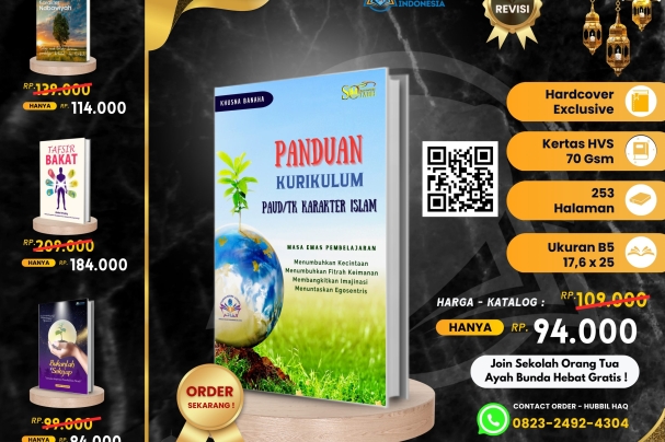 BUKU PANDUAN KURIKULUM PAUD/TK KARAKTER ISLAM - (Edisi Revisi)