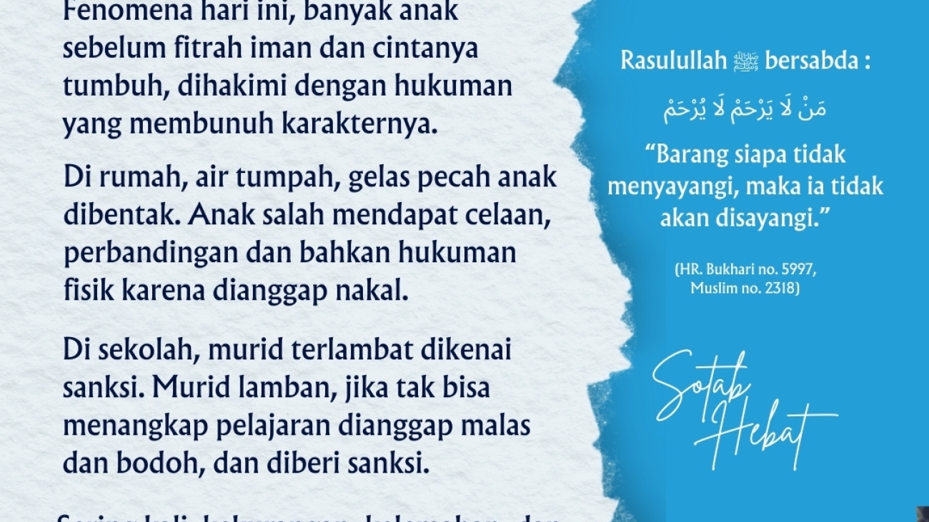 Hukuman Yang Membunuh Karakter