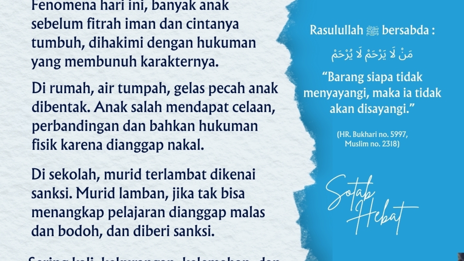 Hukuman Yang Membunuh Karakter