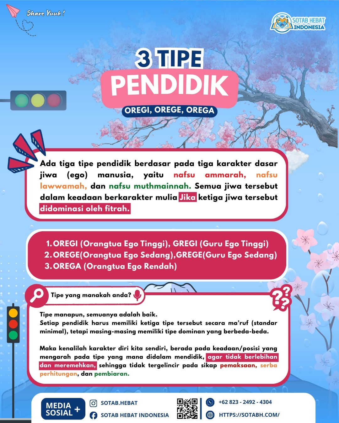 3 TIPE PENDIDIK(OREGI, OREGE, OREGA)