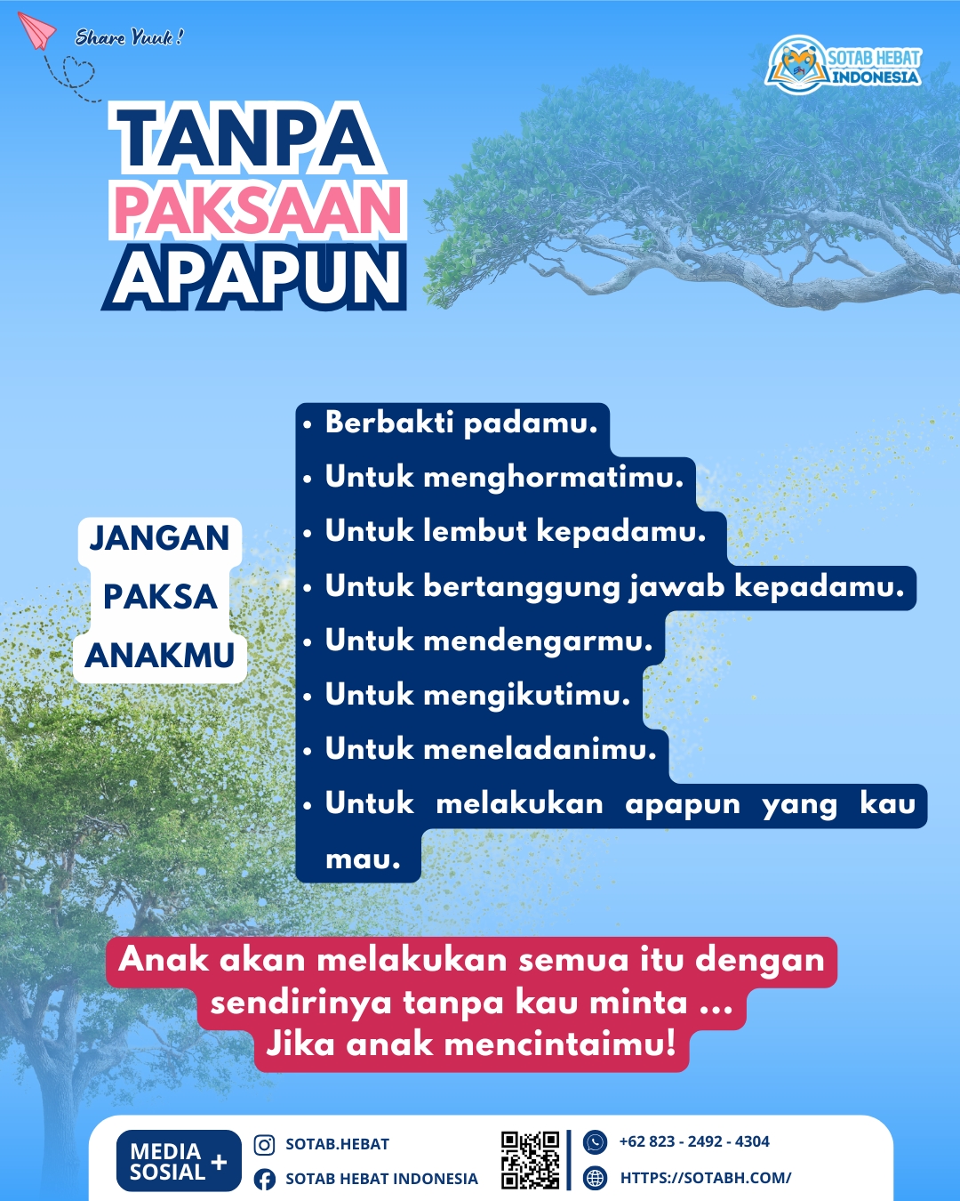 TANPA PAKSAAN PUN