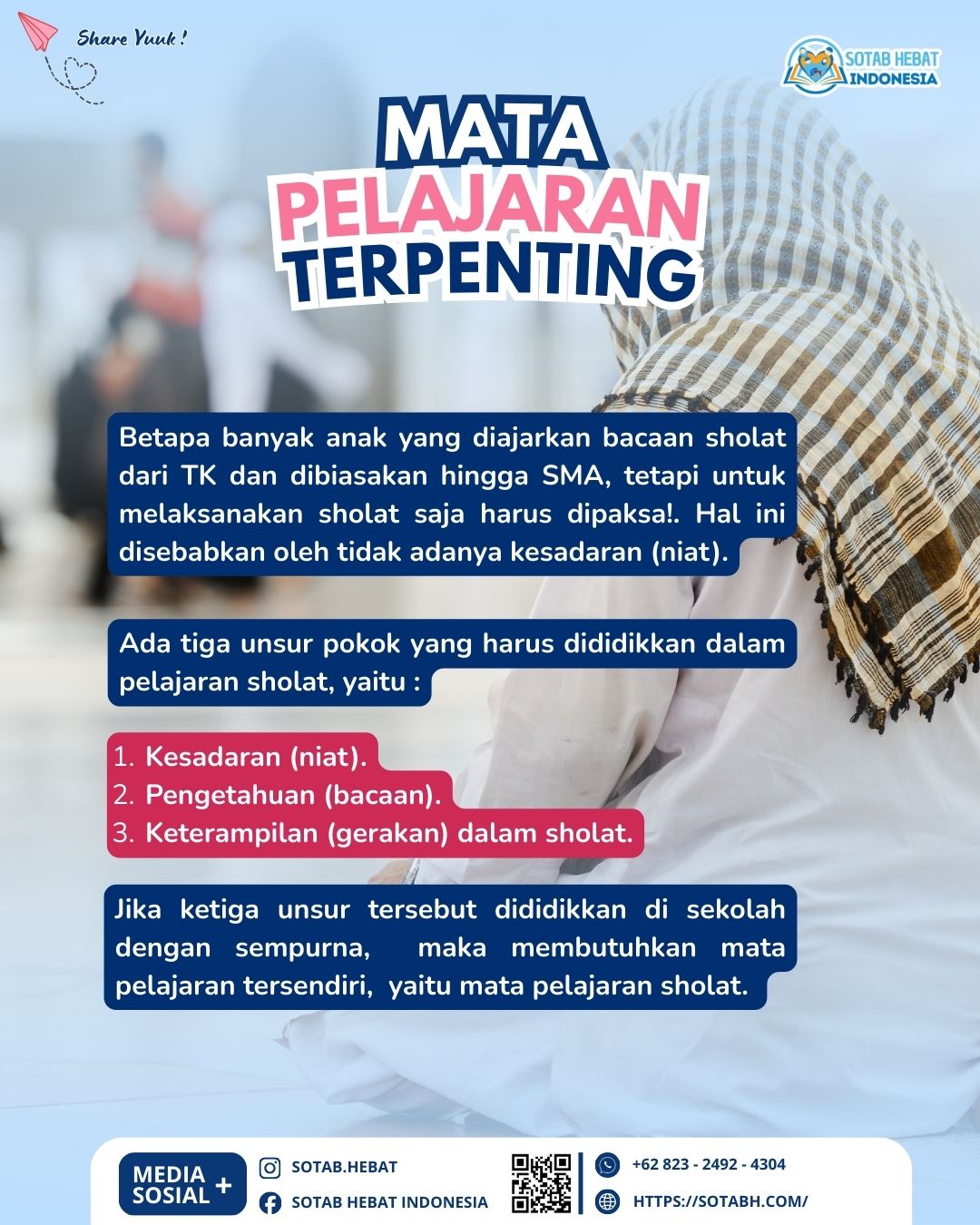 MATA PELAJARAN TERPENTING