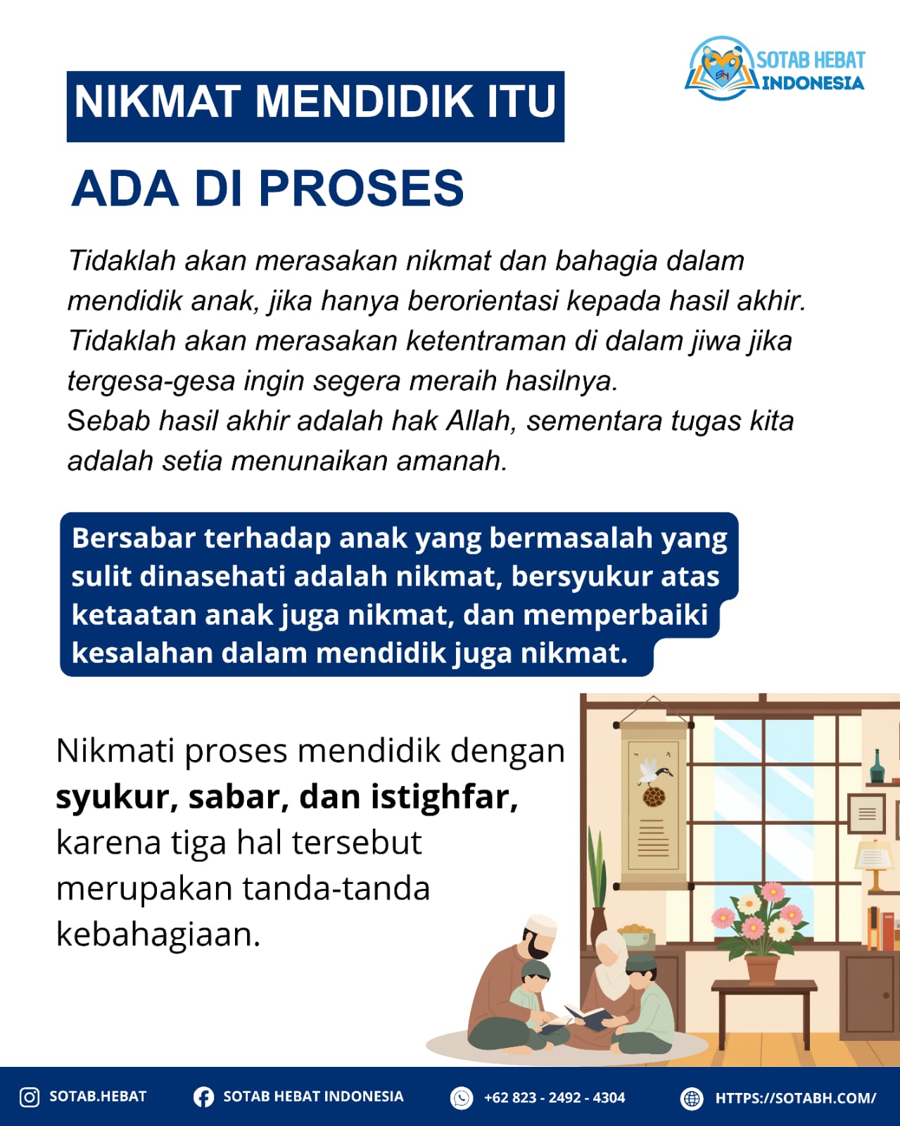 NIKMAT MENDIDIK ITU ADA DI PROSES
