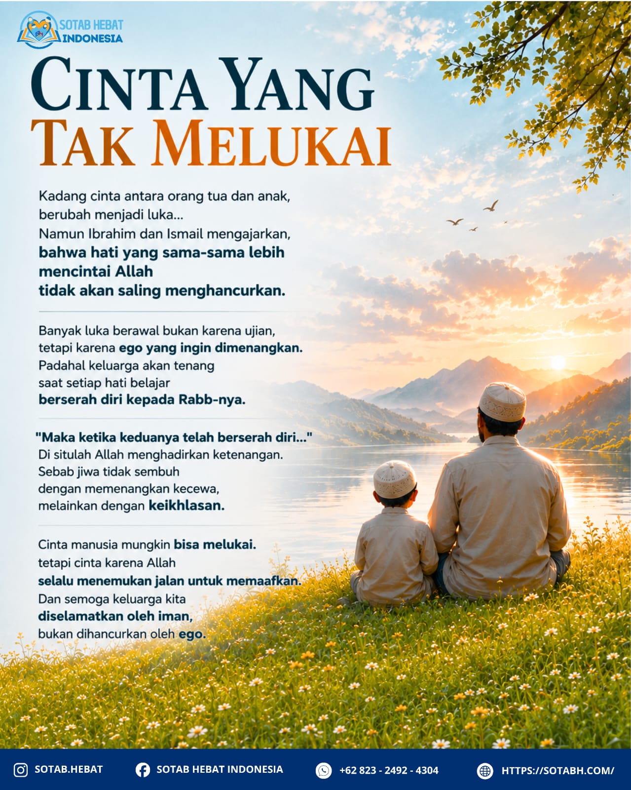 CINTA YANG TAK MELUKAI CINTA YANG TAK MELUKAI
