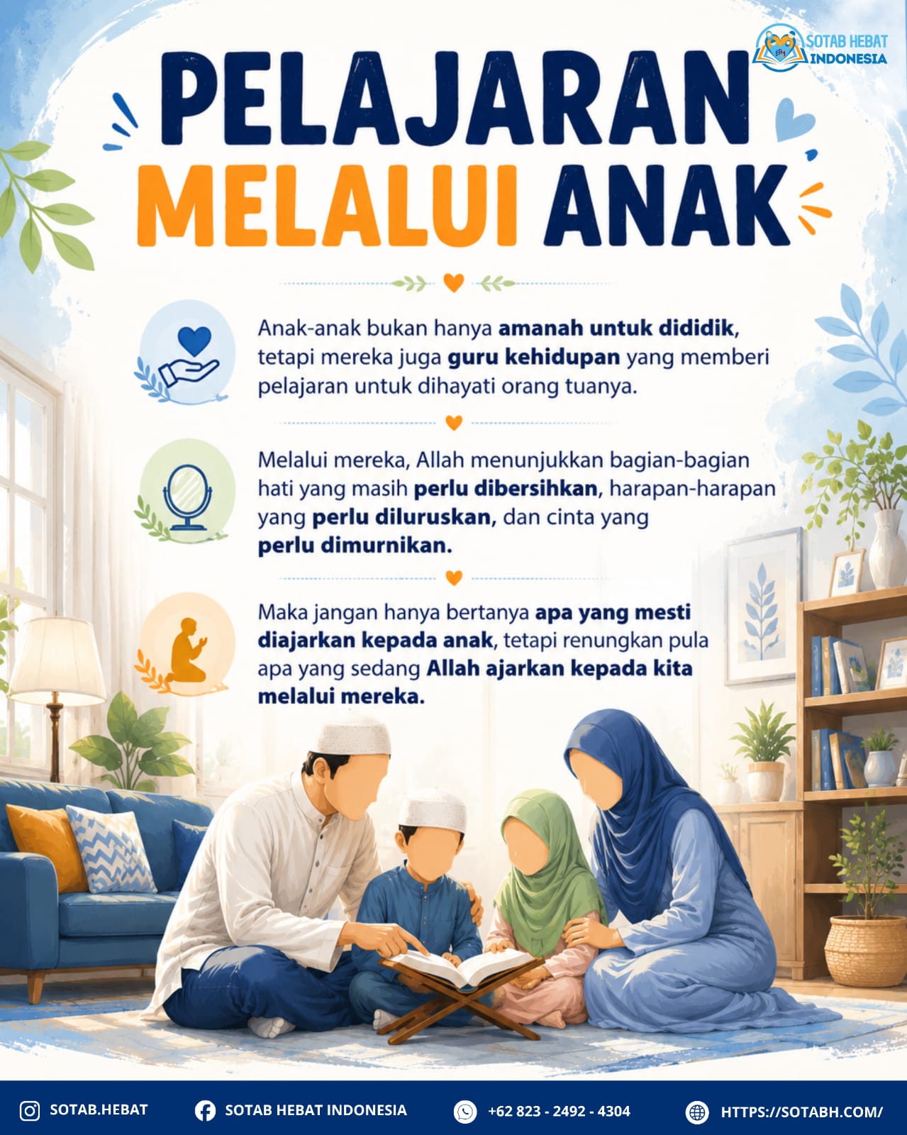 PELAJARAN MELALUI ANAK PELAJARAN MELALUI ANAK