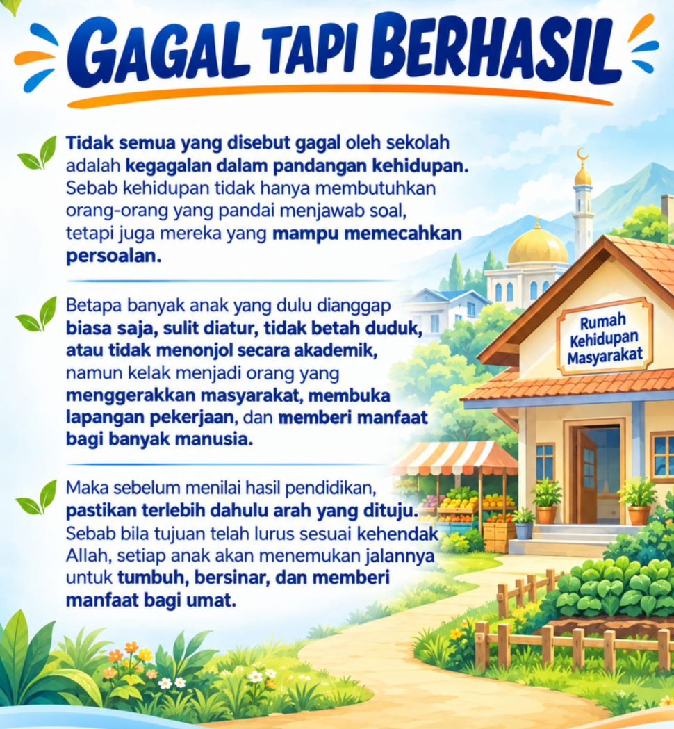 GAGAL TAPI BERHASIL