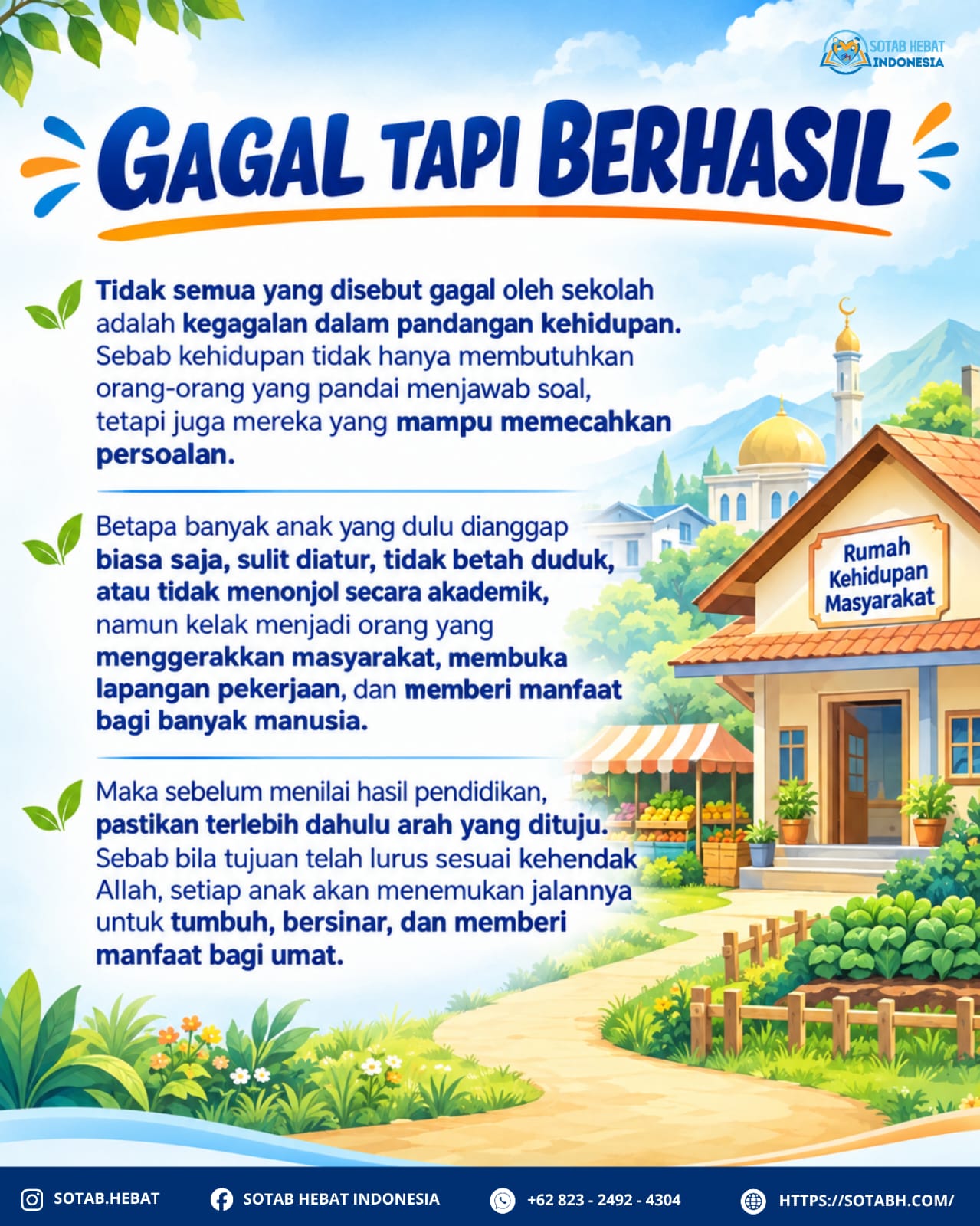 GAGAL TAPI BERHASIL