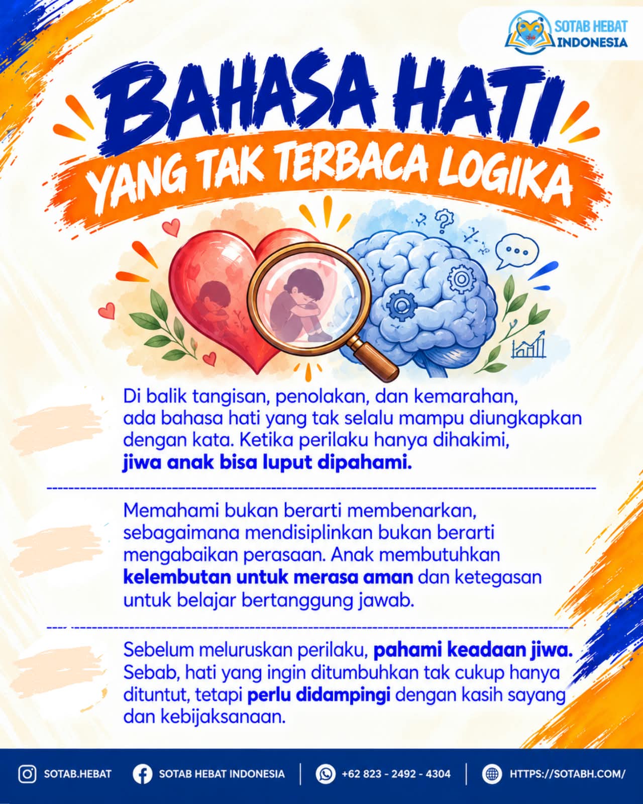 BAHASA HATI YANG TAK TERBACA LOGIKA BAHASA HATI YANG TAK TERBACA LOGIKA